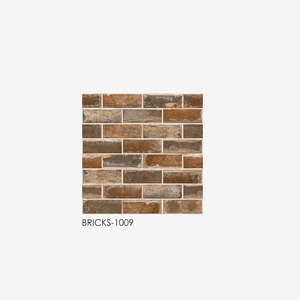 Carrelages de sol en céramique design brique décorative pour décoration d'entrée d'hôtel 400x400mm - Product Image 5