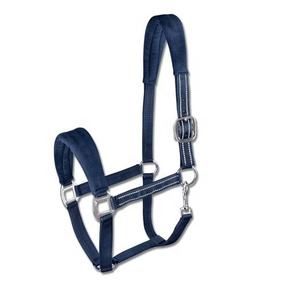 Licou de cheval en nylon de style occidental avec rembourrage souple en cuir et matériaux en PVC pour l'équitation de selle occidentale - Product Image 1