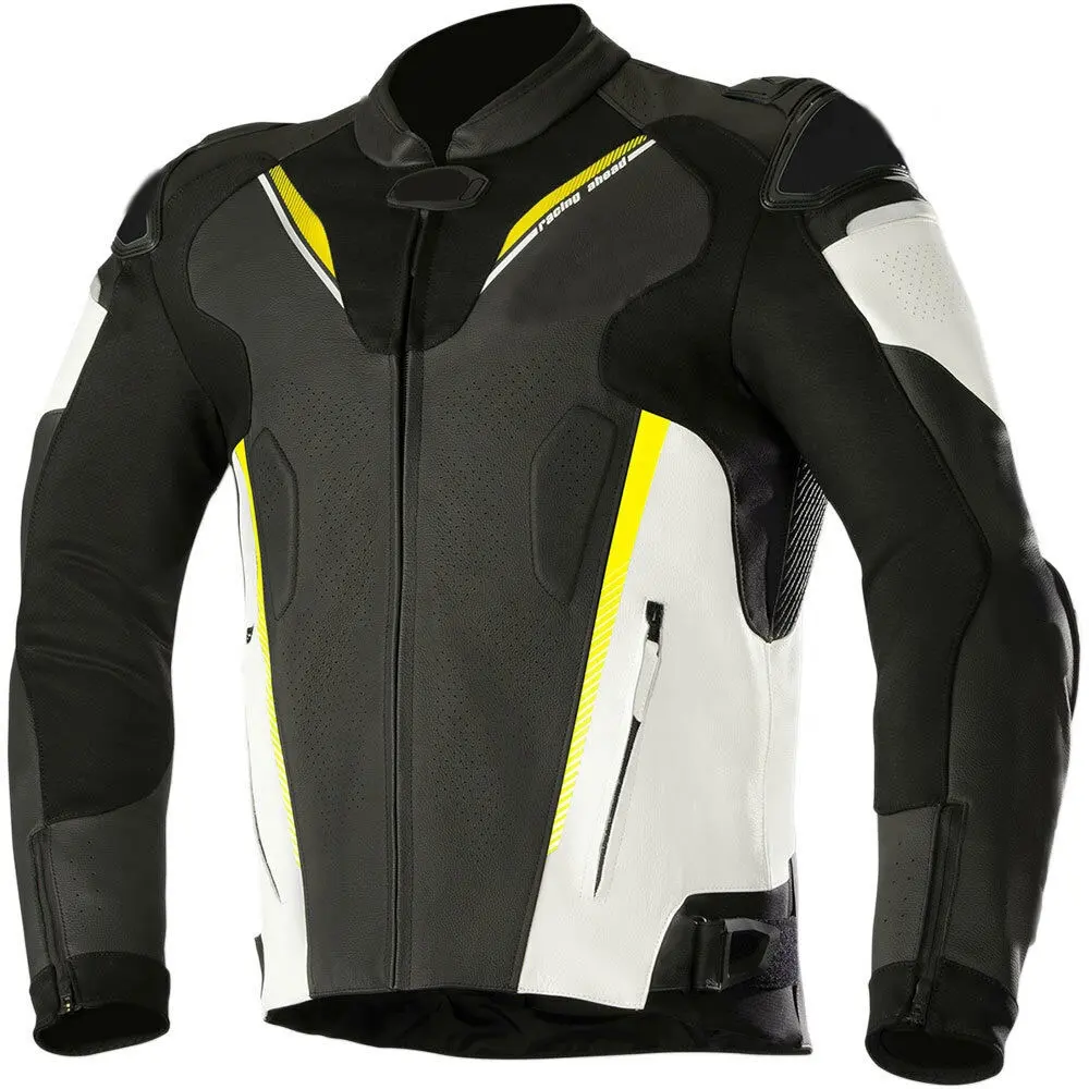 Motorcycle Riding Leather <span class=keywords><strong>Jacket</strong></span> Men der <span class=keywords><strong>Racing</strong></span> Leather <span class=keywords><strong>Jacket</strong></span>