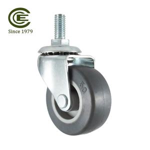 CCE-ruedas de repuesto de muebles, ruedas de goma TPR suave de 2 pulgadas - Product Image 2