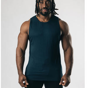 เสื้อกล้ามออกกำลังกายผู้ชายทรงเข้ารูป ออกแบบเองได้ สำหรับฟิตเนสและยิม - Product Image 6