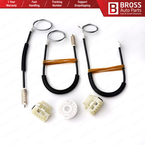 Juego de reparación de regulador de ventana BWR5389 puerta delantera para Leon MK1 1M1 1999-2006 Toledo MK2 1M2 1998-2004 4/5 puerta 1M0837461A - Product Image 5