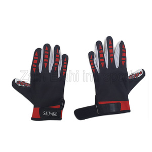 Top vente de haute qualité en cuir Football récepteur gants doux respirant antidérapant nouveau PU jeunesse gants - Product Image 5