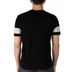 Impression personnalisée sur t-shirt OEM 200g, coton bio bordeaux, manches courtes, coupe ample, pour hommes - Product Image 3