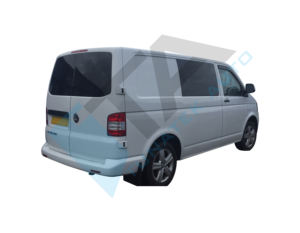 Panel de caravana detrás del conductor, ventana de privacidad con apertura deslizante fija, T4, T5, T5.1, T6, T6.1, T7, swb, lwb - Product Image 3