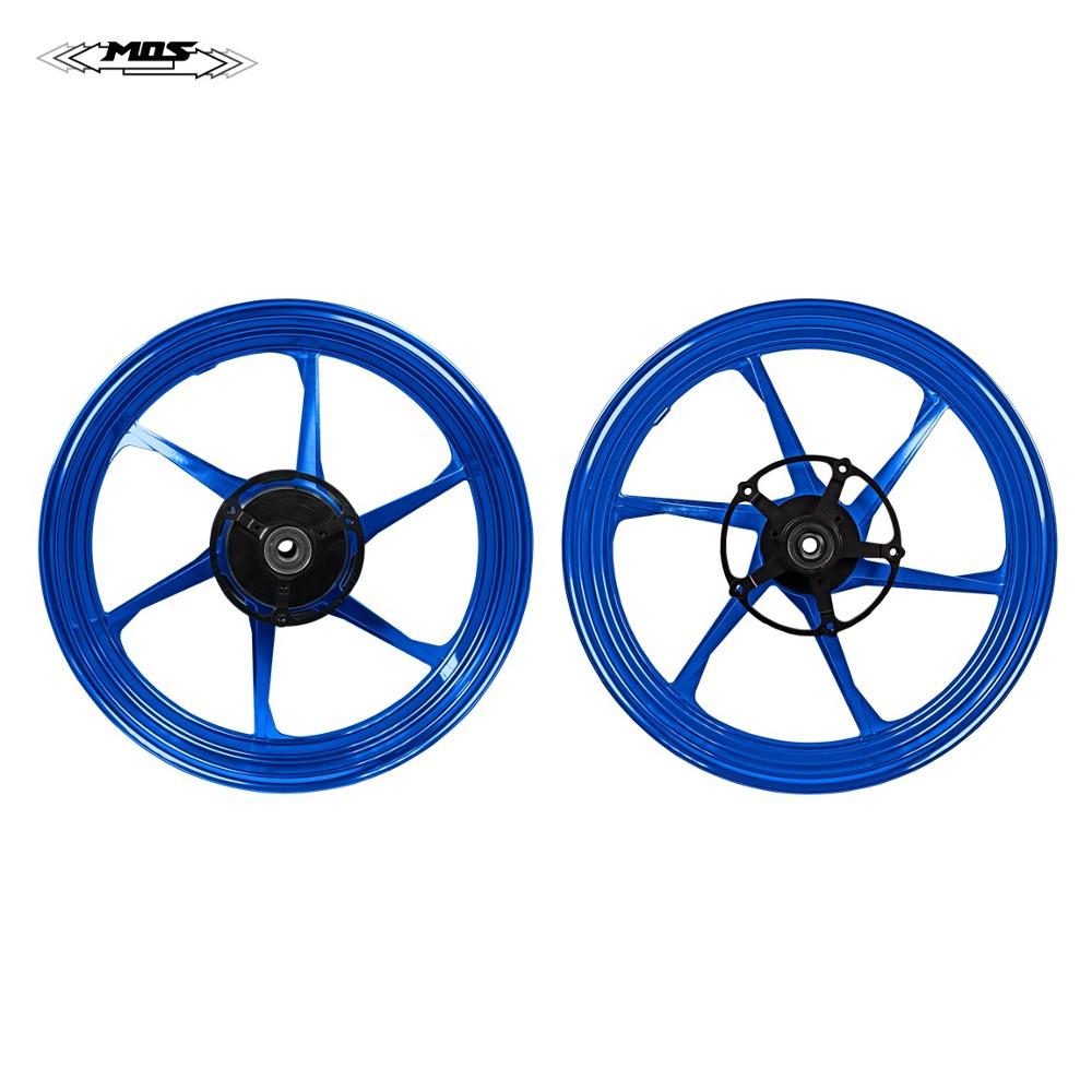 MOS кованые диски из алюминиевого сплава для Yamaha YZF R3 / R25 ABS (RF6 глянцевый цвет)