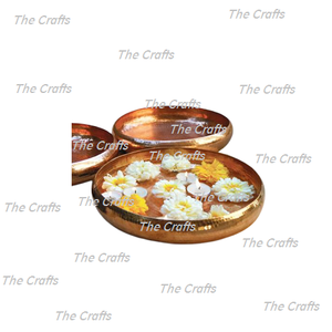 Diseñador de latón de color dorado decoración del hogar Urli con calidad superior de tamaño personalizado decoración de la boda Urli - Product Image 4