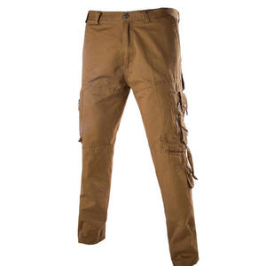 Pantalones de entrenamiento informales para hombre, pantalones Cargo con múltiples bolsillos, venta al por mayor - Product Image 3