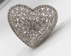 Anillo de cóctel de diamantes de corte elegante bellamente diseñado - Product Image 4