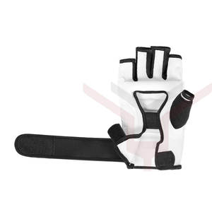 Guantes de Grappling de Cuero YING ENTERPRISES YE-3605, Más Vendidos, con Cordones en la Muñeca, Elásticos e Impermeables para Entrenamiento - OEM Personalizado - Product Image 4