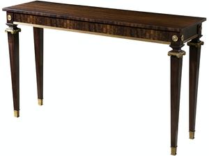 <b>Gold</b> Marble <b>Console</b> <b>Table</b> European Furniture - Product Image 2