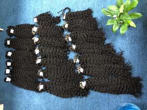 Cheveux vierges à cuticule alignée un donneur crépus bouclés trame de cheveux vietnamiens Remy traités à la vapeur chaude de haute qualité - Product Image 2