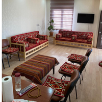 Canapé de style ottoman Majlis arabe Oriental Sièges au sol assis