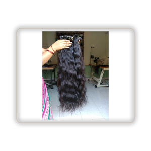 Perruque Deep Wave brésilienne naturelle, cheveux indiens, de qualité supérieure - Product Image 1