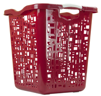 Panier à linge sale Paniers à linge en plastique Salle de bain Rangement polyvalent Vêtements pour enfants Panier à linge avec poignées