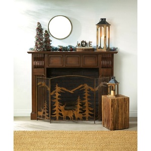 Simple Tall <b>Wood</b> <b>Lantern</b> - Product Image 2