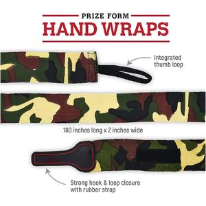 Envoltura de mano de protección de muñeca de algodón de boxeo OEM para entrenamiento de gimnasia Soporte de muñeca Premium Envoltura de mano de boxeo OEM personalizada - Product Image 5