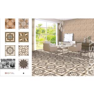 Meilleures ventes de produits d'apparence de marbre pour salle de bain Grands carreaux de sol en porcelaine bon marché 40x40cm - Product Image 5