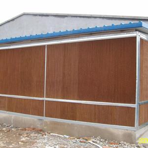 Neues Verdunstung skühl kissen aus nassem Papier für Gewächshaus-, Geflügels tahl-und Holzrahmen mit Pumpe für die Belüftung und Kühlung von Schweine farmen - Product Image 2
