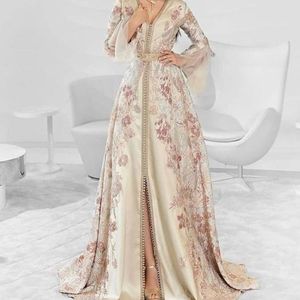 DAZZLING---NEW---CAFTAN para boda y fiesta, elegante, embellecedor, cuentas de cristal, trabajo de piedra, 2021 - Product Image 1