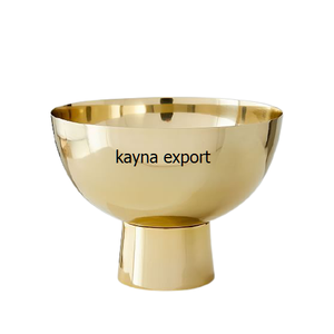 Cuenco de metal con plataforma dorada, la mayoría de los lujosos - Product Image 1