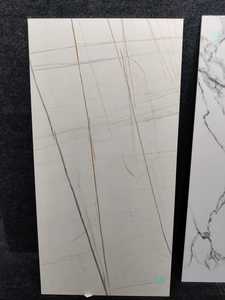 Carreaux de porcelaine émaillée aspect marbre 600x1200mm Corps vitrifié Finition polie/mate Fonction brique réfractaire Faible taux d'usine - Product Image 6