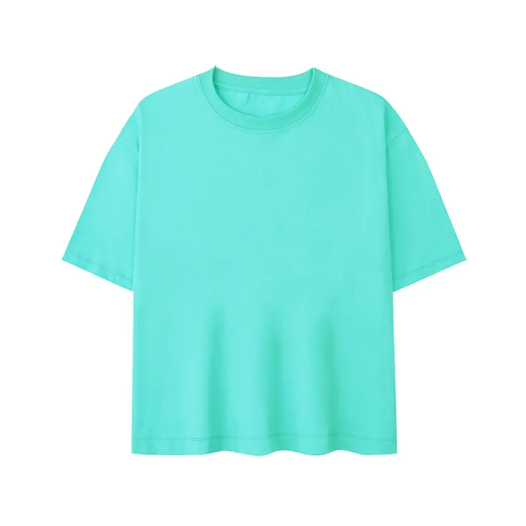 Camiseta informal de manga corta para mujer, camisetas divertidas de verano con cuello redondo, blusas, camisetas de algodón transpirable para mujer