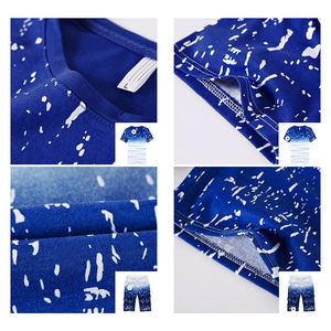 Costume de sport hommes survêtement t-shirt à manches courtes ensembles de shorts décontracté sweat homme costumes de sport sublimés - Product Image 6