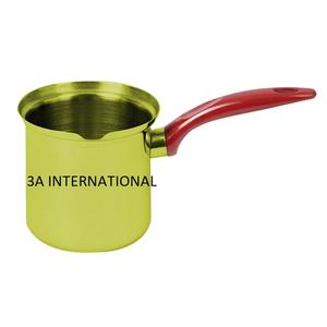 Laiton Poli Ustensiles De Cuisine Café Conception Incroyable Pot Royal Métal Bouilloire À Café Fabriqué À La Main Arabe Pot À Café Arabe - Product Image 4