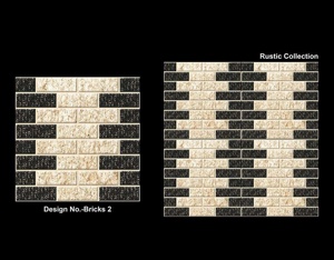 Baldosas de Porcelana para Piso de 400x400 mm, Decorativas, de Terracota, 40x40 cm, para Exteriores, Resistentes, de Cerámica, Antideslizantes, Diseño Digital de 16x16, para Estacionamiento - Product Image 5