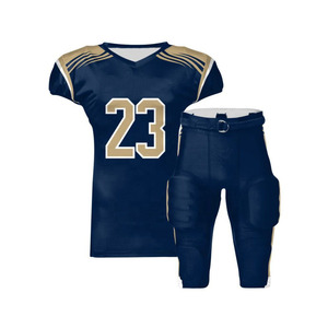 Nouveau design personnalisé Maillot athlétique à manches courtes Sublimation durable Uniforme de football américain de football avec fonction respirante - Product Image 6