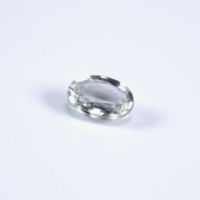Saphir vert naturel de qualité AAA, 1,00 carat, ovale, pierre brute, traité thermiquement, taille normale, certification IGI, fabrication de bijoux, origine MG