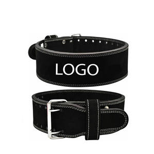 Faible QUANTITÉ MINIMALE DE COMMANDE De Levage Ceinture En Cuir de Vachette Daim En Cuir Poids De Levage Ceintures - Product Image 2