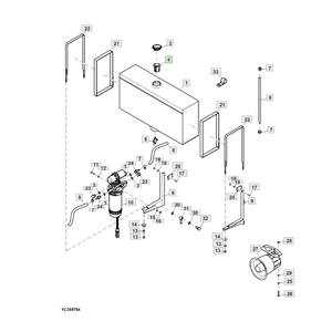 Tapa de tractor JD de alta calidad AYC10531 pieza de repuesto fuerte y duradera para maquinaria agrícola - Product Image 6