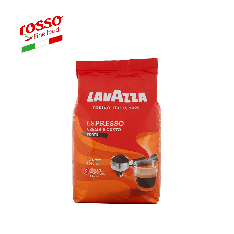 Espresso crème e Gusto en italie, 1kg, luxe, Lavazza, expresso, café en grains, italien, fait en italie