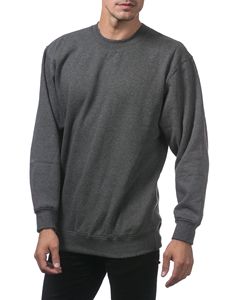 La comodidad de los hombres ligeros de cuello redondo jersey de lana sudaderas (9oz) - Product Image 4