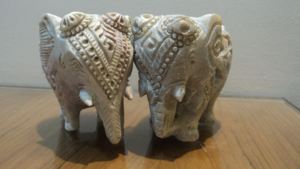 Modern Design COASTER Set of Four Round Stone Perforated Coasters for Home <b>Bar</b> or Hotel Use New Design by Coaster - Product Image 3