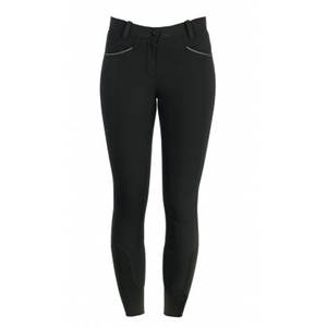 Leggings d'équitation de sport pour femmes, logo personnalisé de haute qualité, leggings équestres en silicone à siège intégral, vente en gros de produits pour chevaux - Product Image 1