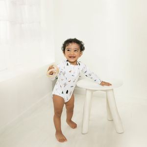 Monos estampados de algodón para bebés, niños y niñas, de manga larga - Product Image 1