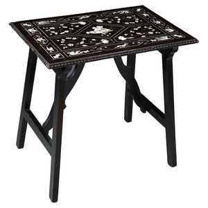 Mesa de esquina decorativa hecha a medida Diseño único Mesita de noche de madera Hotel y restaurante Muebles de dormitorio Artículo - Product Image 4