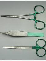 Pinces à cheveux jetables en coton, outil de perçage pour le corps, 120 pièces