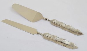 Best Quality Flatware Set of <strong>2</strong> for Home Hotel Wedding Dinner <strong>Spoon</strong> &amp; <strong>Fork</strong> decor Gold Color Modern design Metal Brass Cutlery Set - Product Image 3