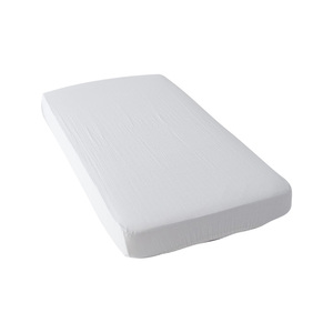 Drap de berceau en coton imprimé personnalisé Drap-housse en coton biologique 100% avec drap de berceau personnalisé - Product Image 1