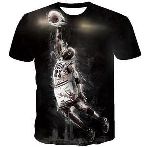 Wholesale Custom Graphic Sublimation Tee for Fashion Brand Custom Logo Full Print Sublimation T <b>Shirt</b> - Product Image 4
