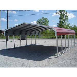 Chine auvent 20 * 20ft auvent abri portative préfabriquée bon marché en métal cadre tente de <span class=keywords><strong>carport</strong></span> <span class=keywords><strong>pour</strong></span> le stationnement de voiture - Product Image 4