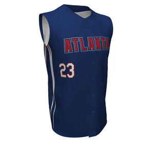 Maillots de baseball sur mesure OEM, respirants, sublimés, fabricant d'uniformes de baseball personnalisés - Product Image 1