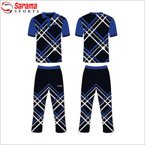 SAMARA SPORTS Conjunto de Uniforme de Cricket Personalizado para Hombre con Impresión por Sublimación, Venta al Por Mayor a Precio Económico con Logotipo Personalizado - Product Image 3