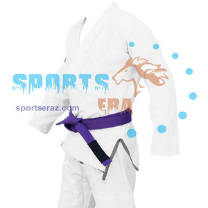 ขายส่งศิลปะการต่อสู้สวม Jiu Jitsu ผ้าฝ้าย100% ด้วยปักที่กำหนดเองขายร้อน - Product Image 6