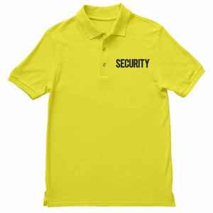 Polos de guardia de seguridad de alta visibilidad, polos informales de talla grande para trabajadores de seguridad con logotipos personalizables de alta calidad - Product Image 6