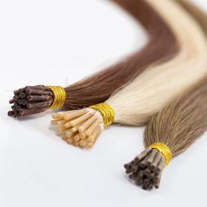 Vente en gros d'extensions de cheveux humains vierges Remy vietnamiens Top I Tip double trame teintée style naturel pour le tressage Made Viet - Product Image 6